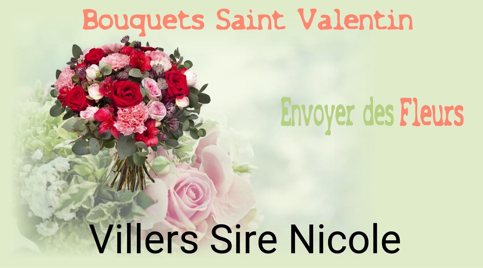 Roses de Saint-Valentin livrées à Villers-Sire-Nicole